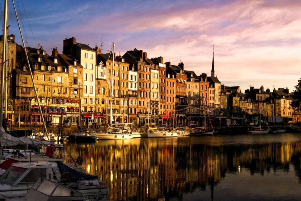 L'Honna Flow, Appartement De Charme Pres Du Centre. Honfleur Eksteriør billede